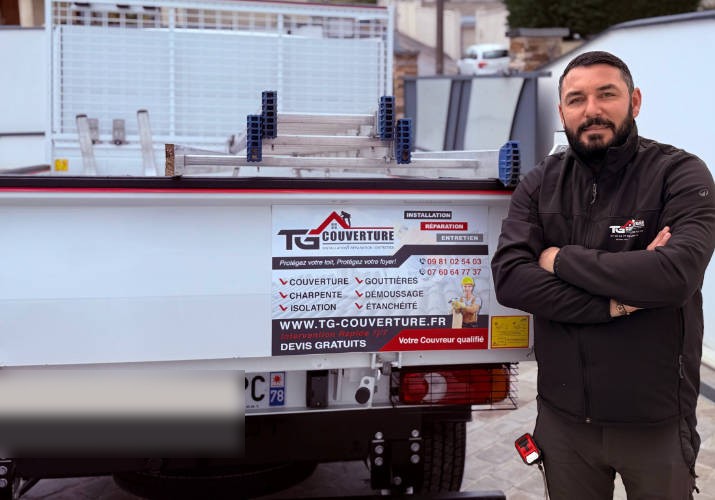 Tidji Gauthier — Artisan couvreur dans l'Essonne (91) — TG Couverture