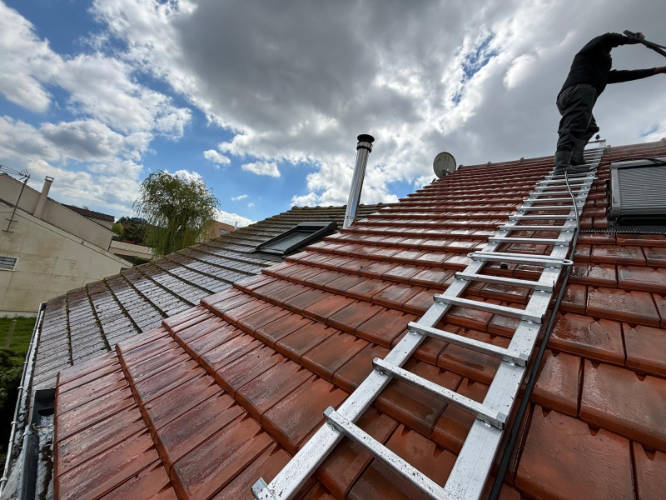 Travaux de toiture à Égly — TG Couverture