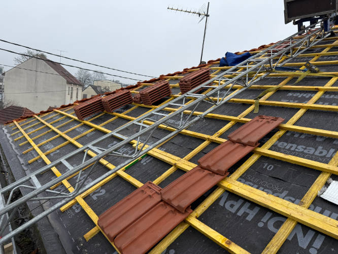 Travaux de toiture à Égly — TG Couverture